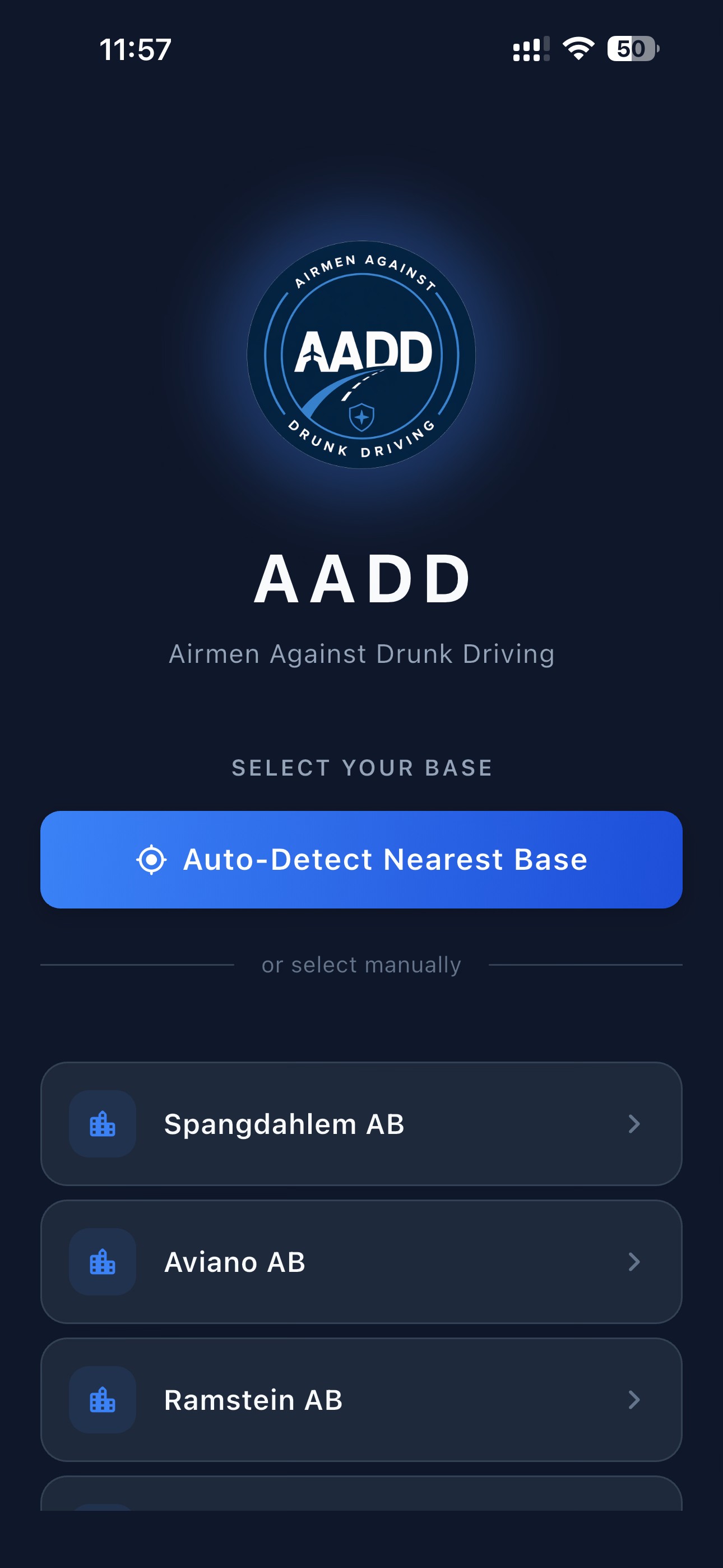 Base selection